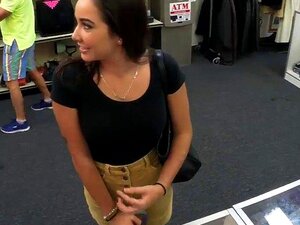 Charming Beauty Girl Gets Massive Fuck in Pawnshop