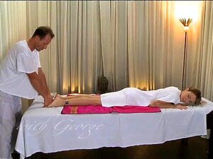 Hidden cameras in a massage cabinet taping kinky masseur